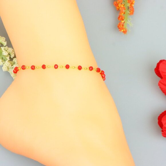 Handmade Anklet – A Stylish Choice for Women, Thoughtful Gift Idea, EVCH1514 - Picture 9 of 10